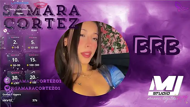 Chat +18 de SamaraCortez ao vivo