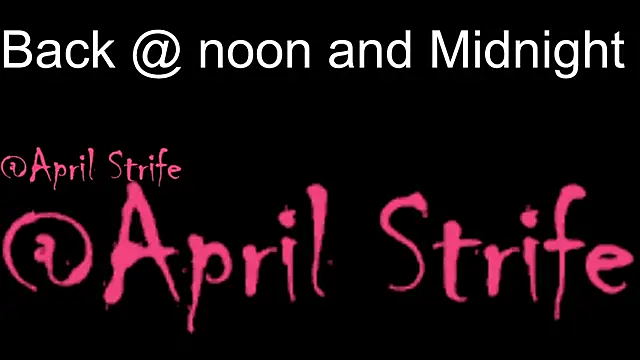 Czat XXX na żywo – April_Strife