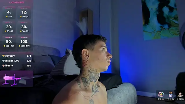 Ian_Castillo_ élő XXX-chatje