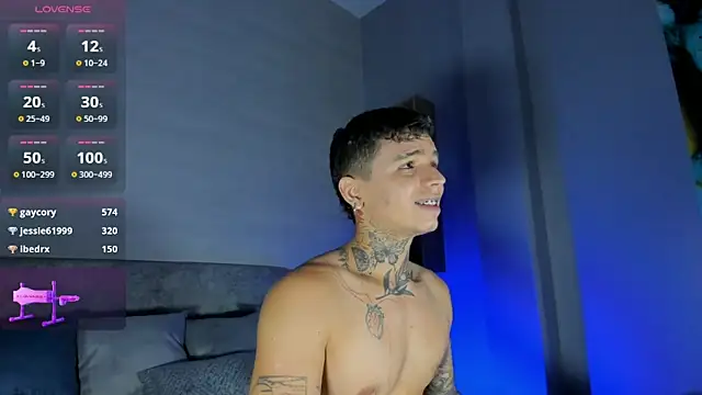 Ian_Castillo_ élő XXX-chatje