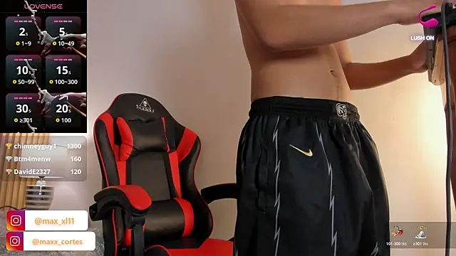 Chatroom XXX en direct de maxx_cortes