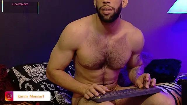 Karim_mansur Adlı Modelin Web Kamerası Şovu