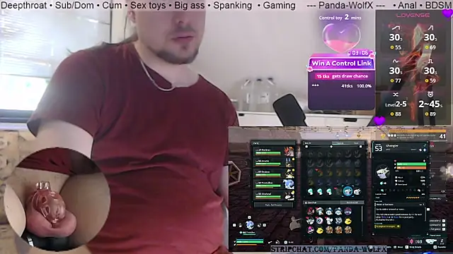 Chatroom XXX en direct de Panda-WolfX