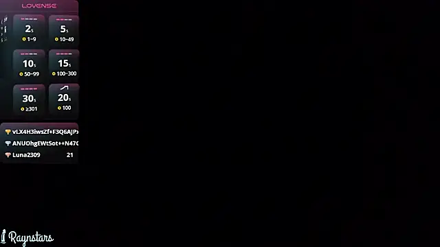 عرض كام raynstars