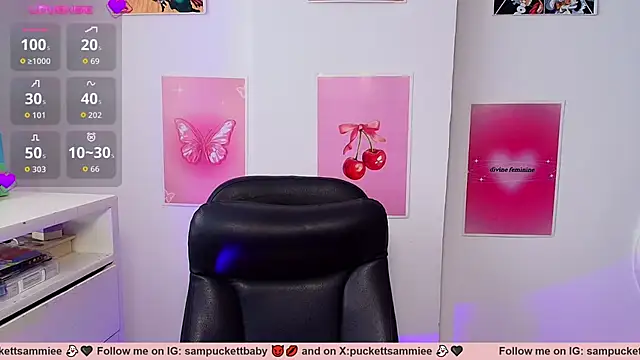 Sampuckettbaby's Live XXX Chat