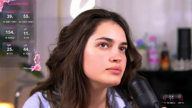 SweetAuraa élő XXX-chatje