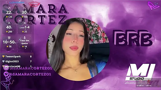 Chat XXX en directo de SamaraCortez