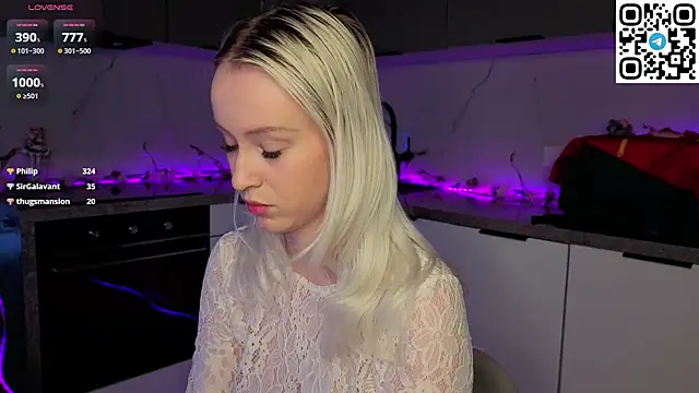 Anadeyaaa élő XXX-chatje