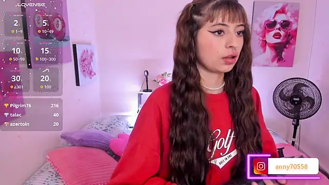 Chatroom XXX en direct de AnnyCotton