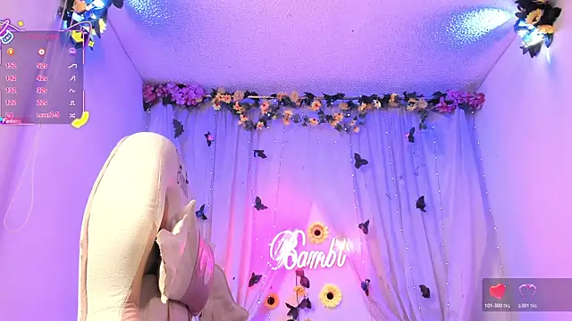 sweetbambi23 élő XXX-chatje