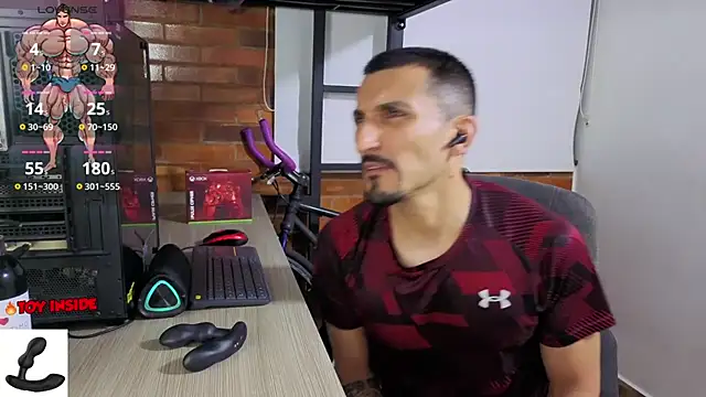 Marck_Muscle Adlı Modelin Canlı XXX Sohbeti