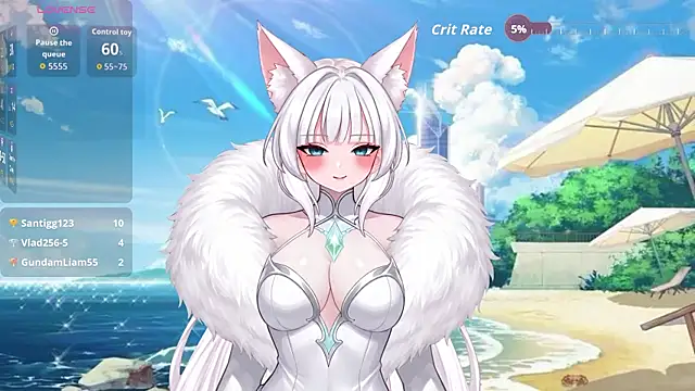 MiyariFox élő XXX-chatje