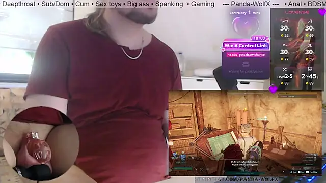 Chat XXX en directo de Panda-WolfX