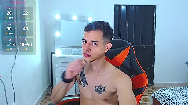 Show de ADAM_HOT na webcam