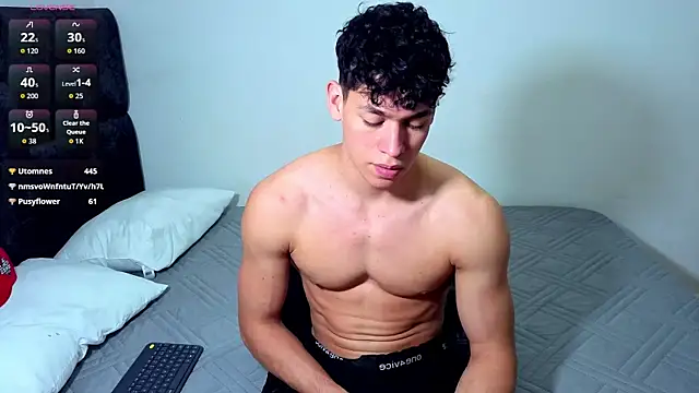 Luke_Muscle Pertunjukan Webcam
