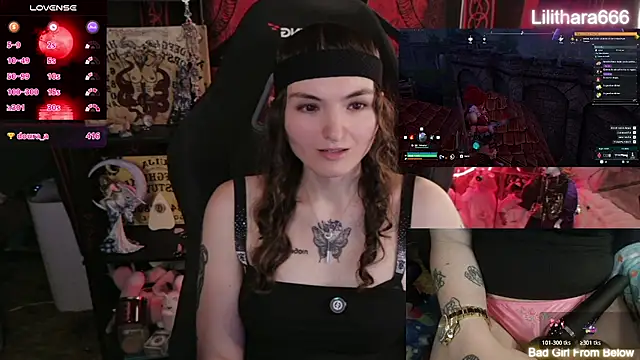 Chat XXX en directo de Lilithara666
