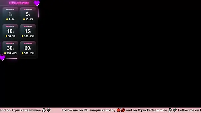 Sampuckettbaby's Live XXX Chat