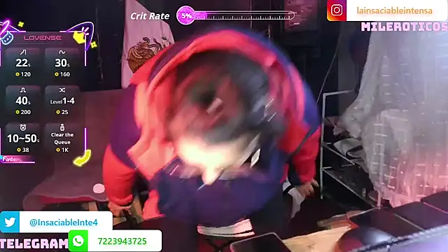 Онлайн чат XXX LaInsaciableIntensa