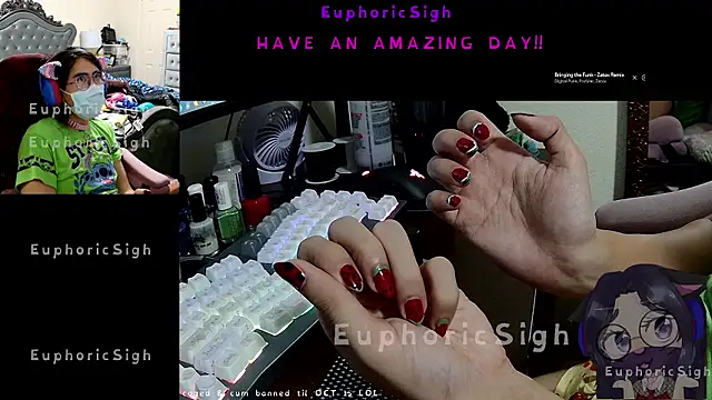 EuphoricSigh Webcam show