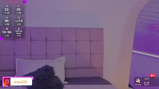 Chat XXX ao vivo de arycooper_