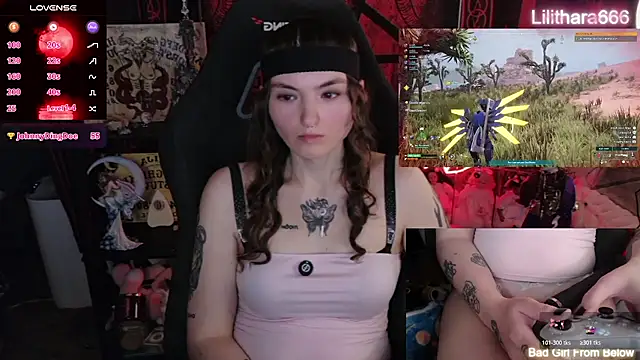 XXX chat uživo modela Lilithara666
