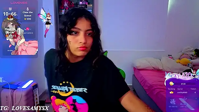 Chat +18 de Lovelyamyy ao vivo