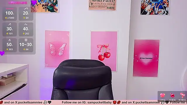 Chat XXX en directo de Sampuckettbaby