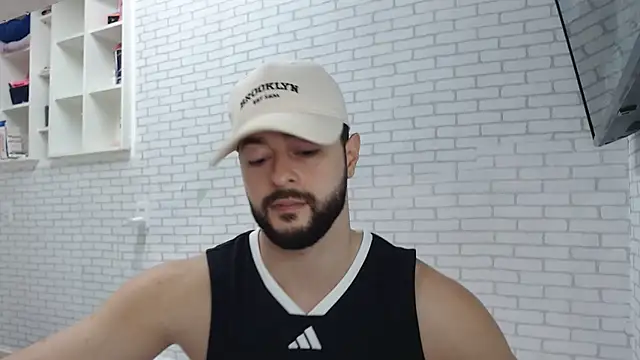Show de BombeiroHotx na webcam