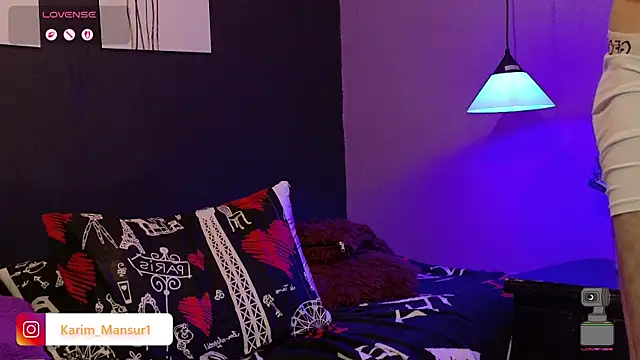 Karim_mansur webkamerás műsora