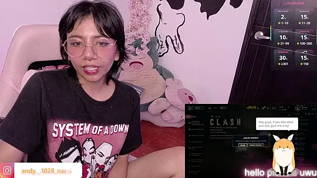 Chatroom XXX en direct de Nami_usagi