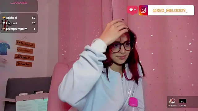 RedMeloddy 라이브 XXX 채팅
