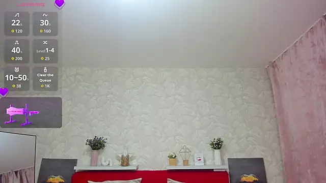 Chat +18 de KattyPeachX ao vivo