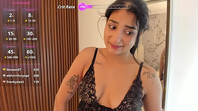 Živý XXX chat NINAMARTINS