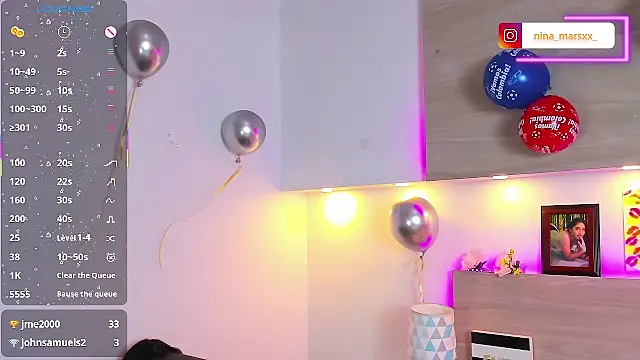 Nina-Mars Live XXX-chat