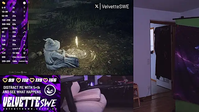 VelvetteSWE Adlı Modelin Canlı XXX Sohbeti