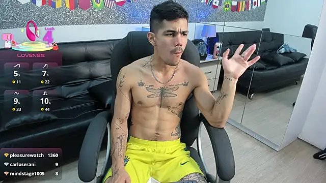 Chat +18 de Jared_Cole ao vivo
