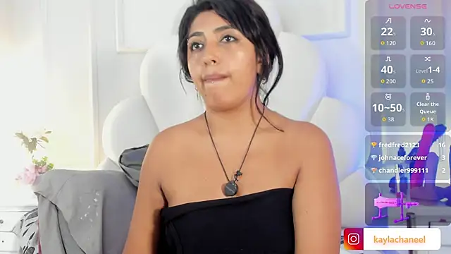 Chat XXX en directo de Kaylachannell