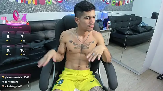 Chat +18 de Jared_Cole ao vivo