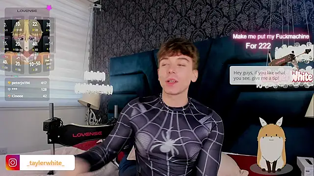 Chat +18 de TaylerWhite ao vivo