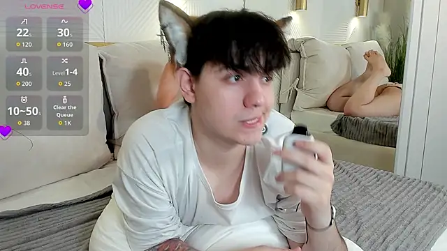 FetishFox élő XXX-chatje