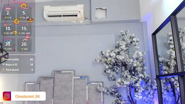 Cloedurant Adlı Modelin Canlı XXX Sohbeti