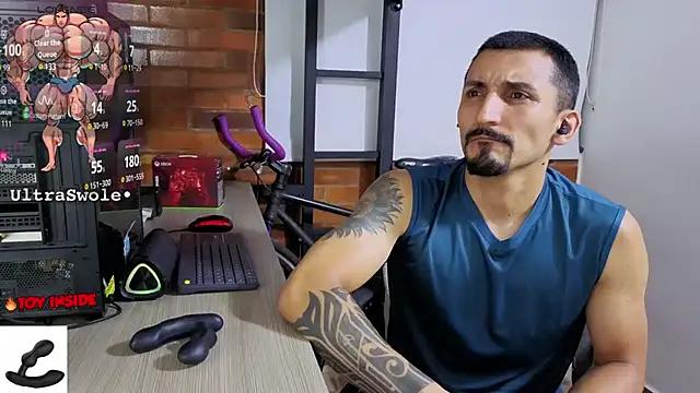 Marck_Muscle Adlı Modelin Canlı XXX Sohbeti