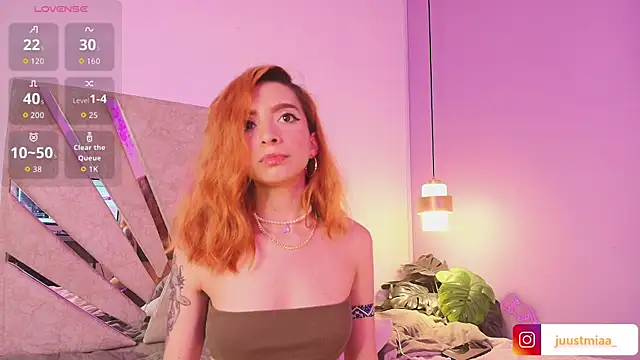 Chat XXX en directo de Justmia69