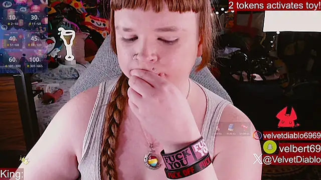 Czat XXX na żywo – VelvetDiablo