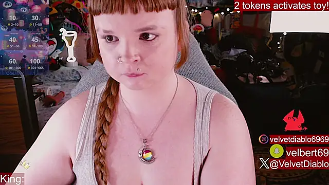 Chat +18 de VelvetDiablo ao vivo