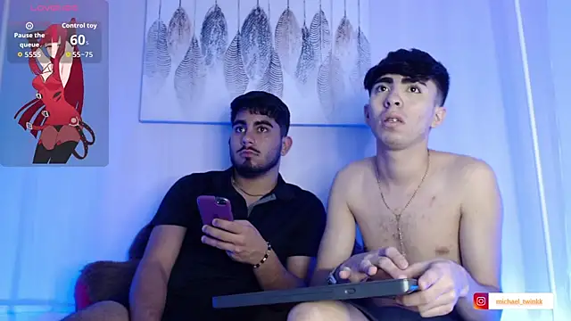 Show Webcam de Michaell_and_twink