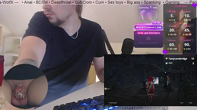 Chatroom XXX en direct de Panda-WolfX