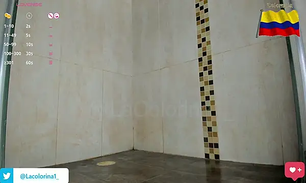 Lacolorinaa Chat XXX in diretta