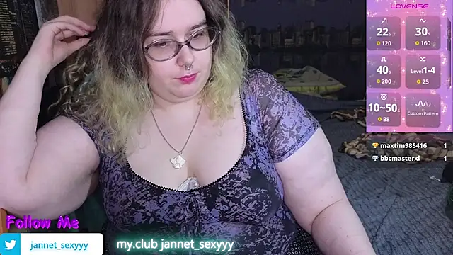 Chat XXX en directo de JannetPie