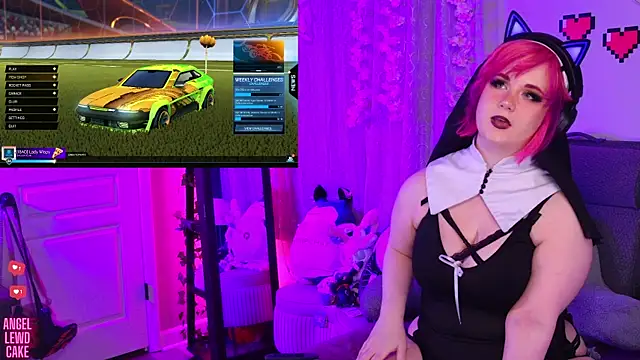 Chat XXX ao vivo de Angel-Lewd-Cake